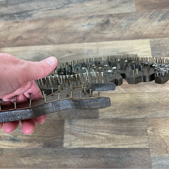 Vintage Rooster Rustic Folk Art Decoration - Picture 10 of 12